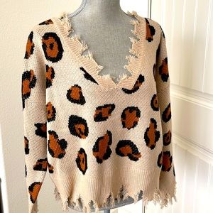 Cheetah Sweater